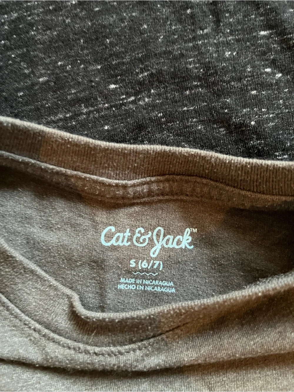 Old Navy Kids Short-Sleeve Tees - Gray, Black & Green Mix